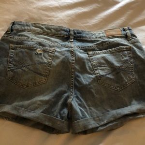 Aeropostale Shorts - Aeropostale midi distressed denim short. Size 12 Aeropostale Shorts - Aeropostale midi distressed denim short. Size 12
